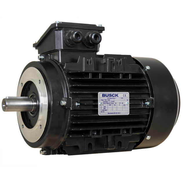 Busck AC motor T3A112M-6, 2.2kW, 965RPM, 230/400V, 50Hz, aluminium