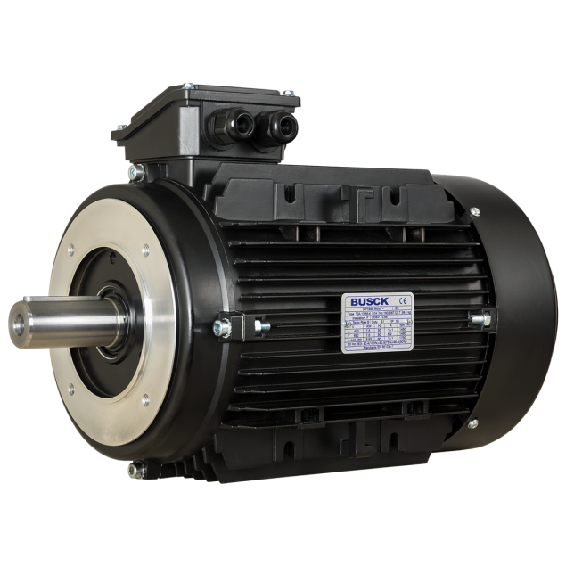 Busck AC motor T3A132M-4, 7,5kW, 1460RPM, B14, 400/690, 50 Hz, Aluminium