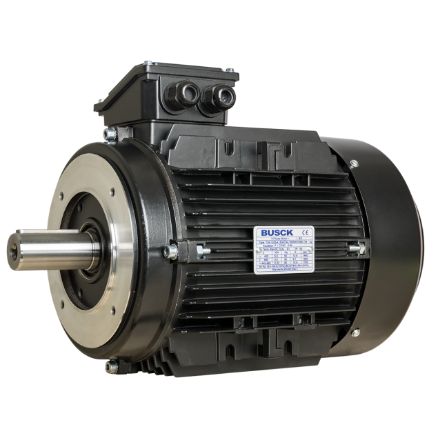 Busck AC-motor T3A132S-8, 2.2kW, 725RPM, 230/400V, 50Hz, aluminium