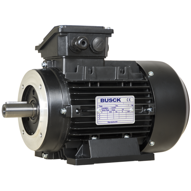 Busck AC motor T2A63A-4B34, 0,12kW, 1395RPM, B34, 230/400, 50 Hz, Aluminium