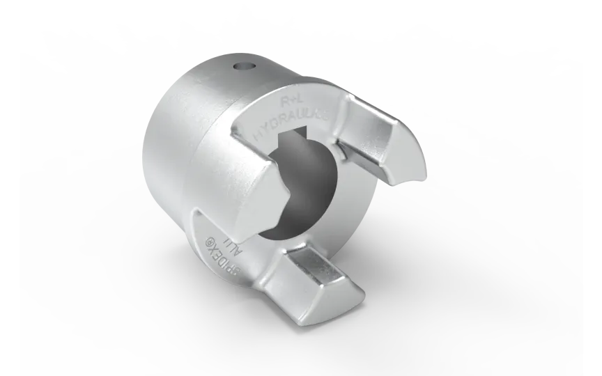 SPIDEX claw coupling hub A 19/24, aluminium