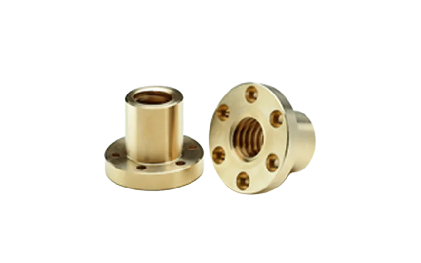 CONTI FTN Tr 20x4 trapezoidal nut with flange right thread, bronze