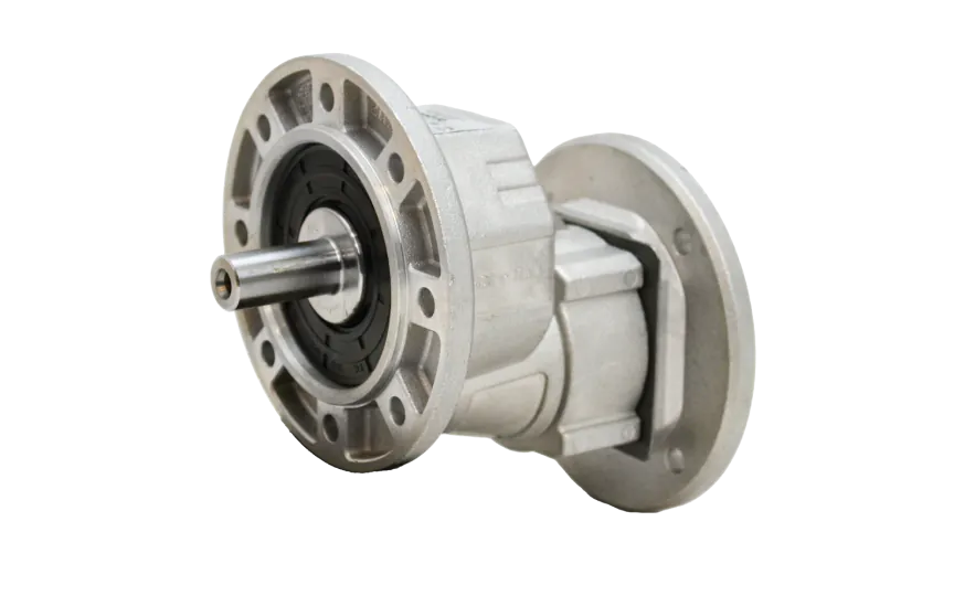Hydromec 211A, 1 stage coaxial gear, 3,38:1, input 56B14, output 71B14, aluminium