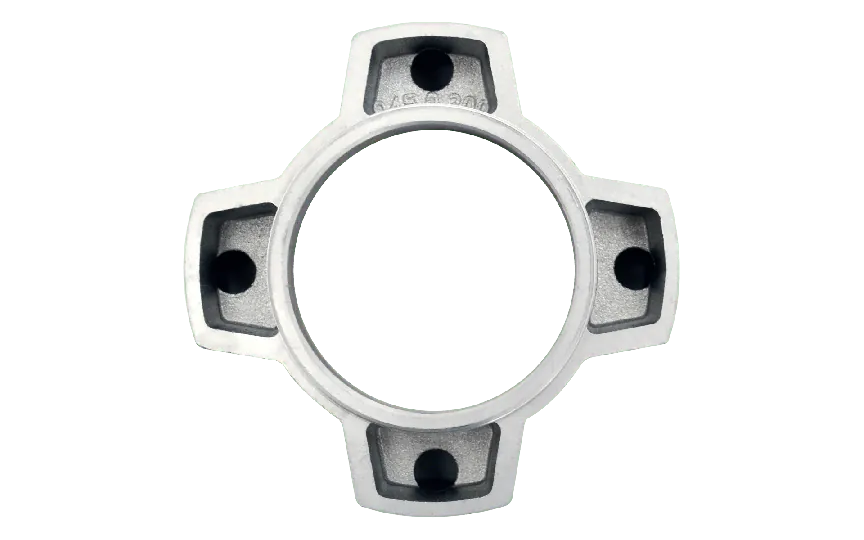Hydro-Mec 045 afgangsflange FL, Aluminium