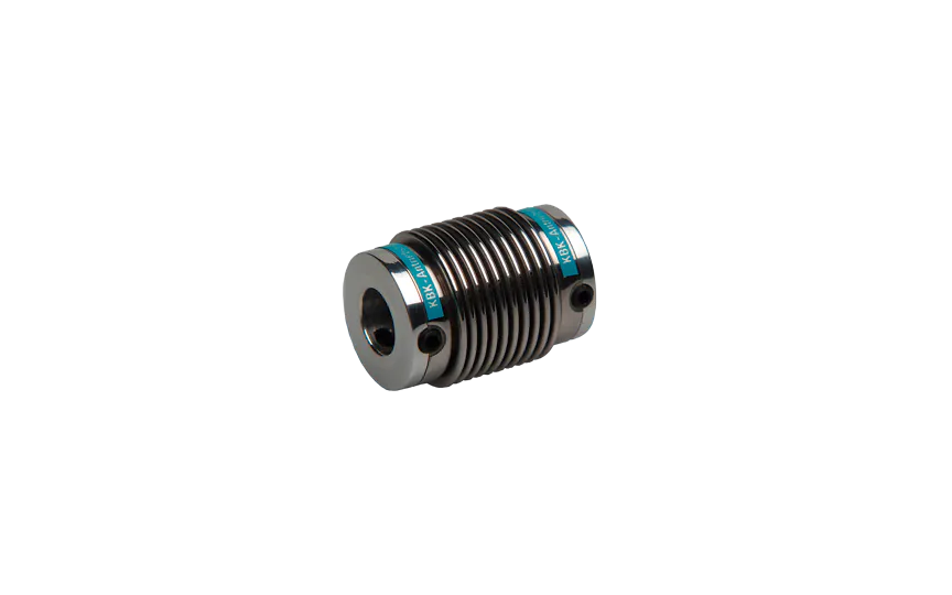 KB1 10 25 8 8 miniature metalbælgkobling, rustfrit stål og aluminium