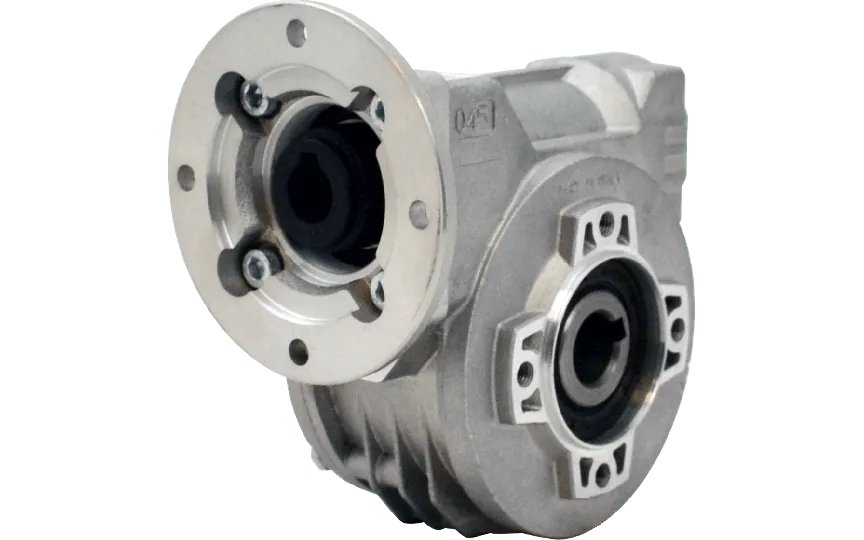 Hydro-Mec 045, snekkegear Ø18 hulaksel, 46:1, indgang 56B14, aluminium