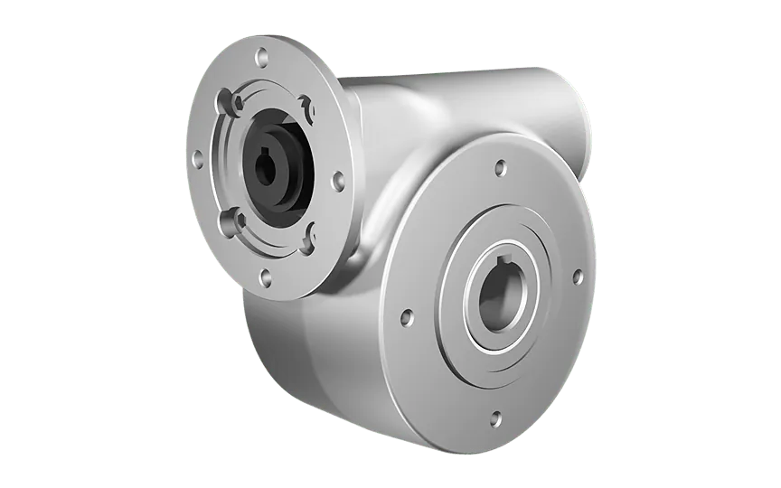 Clean-Geartech N50, worm gear Ø25, 7:1, input 63B14, stainless steel