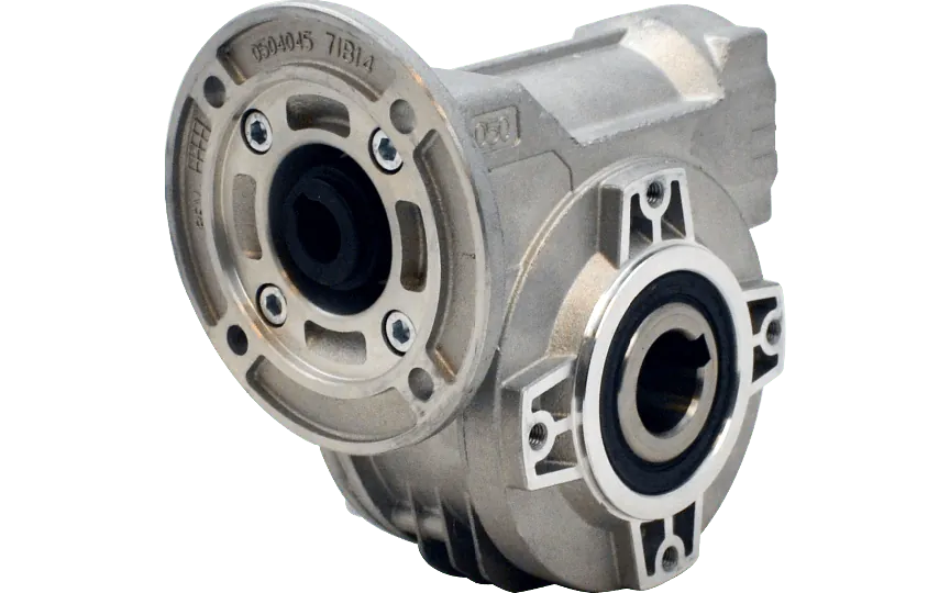 Hydro-Mec 050, snekkegear Ø25 SS hulaksel, 7:1, indgang 71B14, aluminium