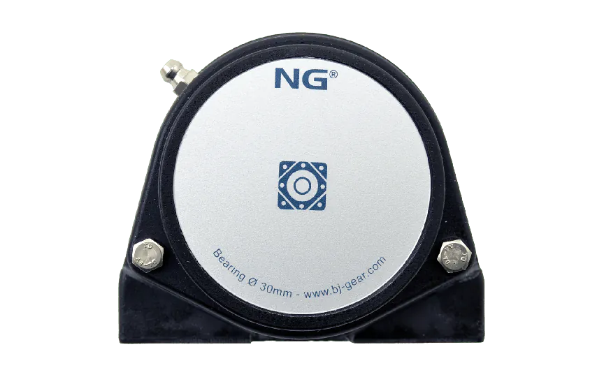 NG waterproof pillow block bearing with thread S2 Ø30, 2-bolt, closed cover