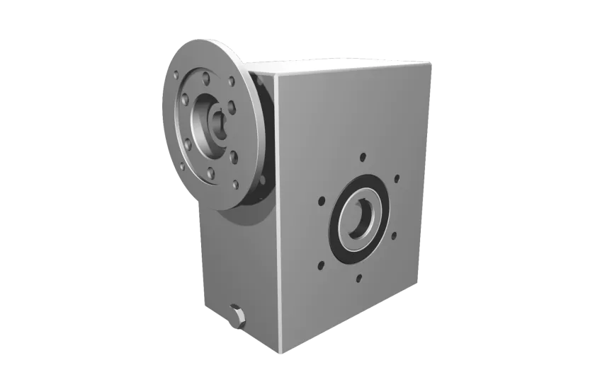 Clean-Geartech VFI I11, worm gear Ø42, 20:1, input 100/112B14, B3, OF320, stainless steel