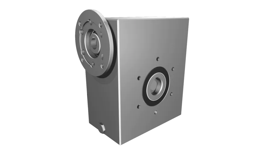Clean-Geartech VFI I11, worm gear Ø42, 23:1, input 90B14, B3, OF320, stainless steel