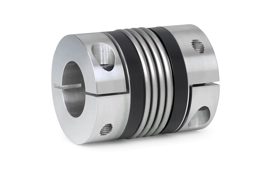 R+W BK2 30 69 Metallbalgkupplung, Edelstahl und Aluminium
