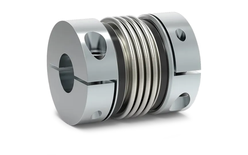 R+W BKL 10 16 18 bellow coupling, stainless steel and aluminium