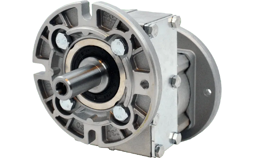Hydro-Mec 411A, 1 trins tandhjulsgear, 10,86:1, indgang 90B14, afgang 80B14, aluminium