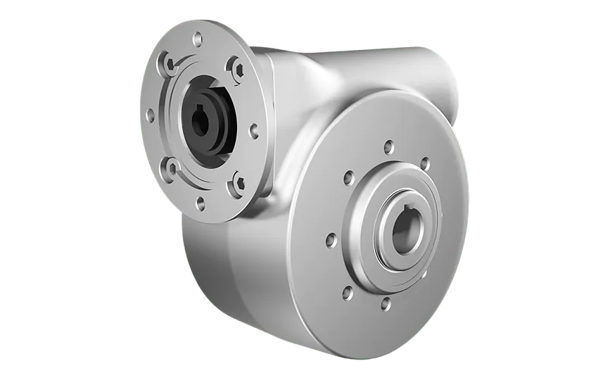 Clean-Geartech N63, Schneckengetriebe Ø25, 10:1, Eingang 71B14, Edelstahl