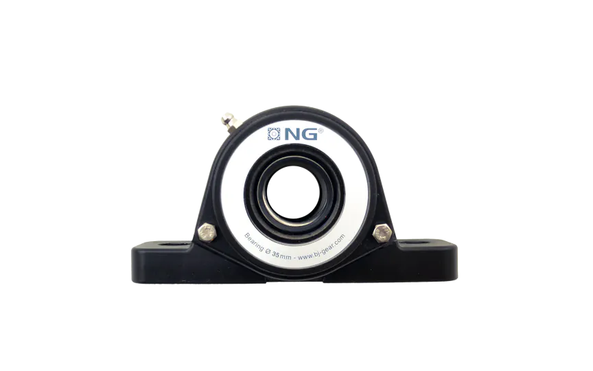 NG waterproof pillow block bearing SF2 Ø35, 2-bolt, open cover