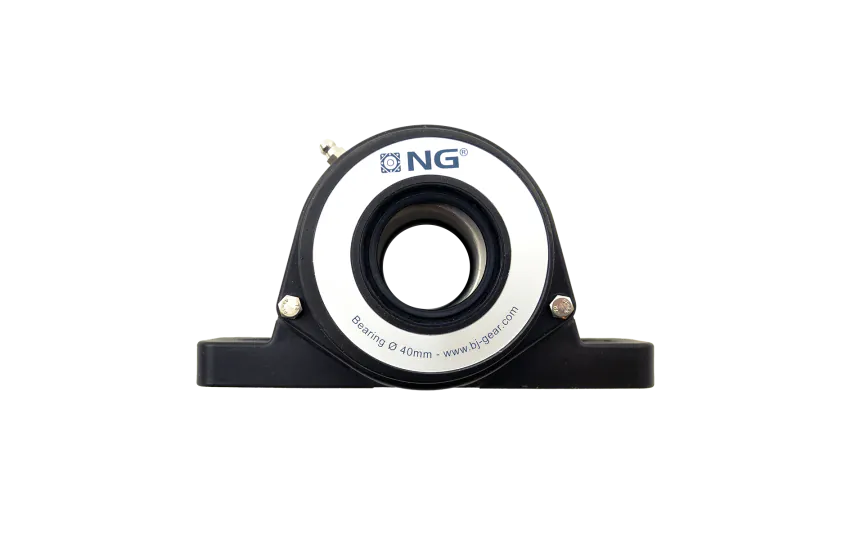 NG waterproof pillow block bearing SF2 Ø40, 2-bolt, open cover