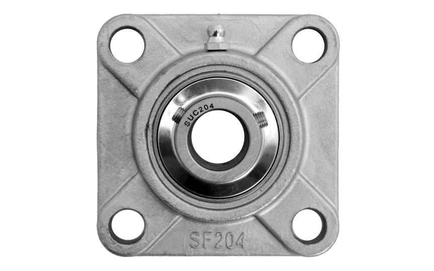 Flange bearing SF Ø20, 4-bolt, stainless steel