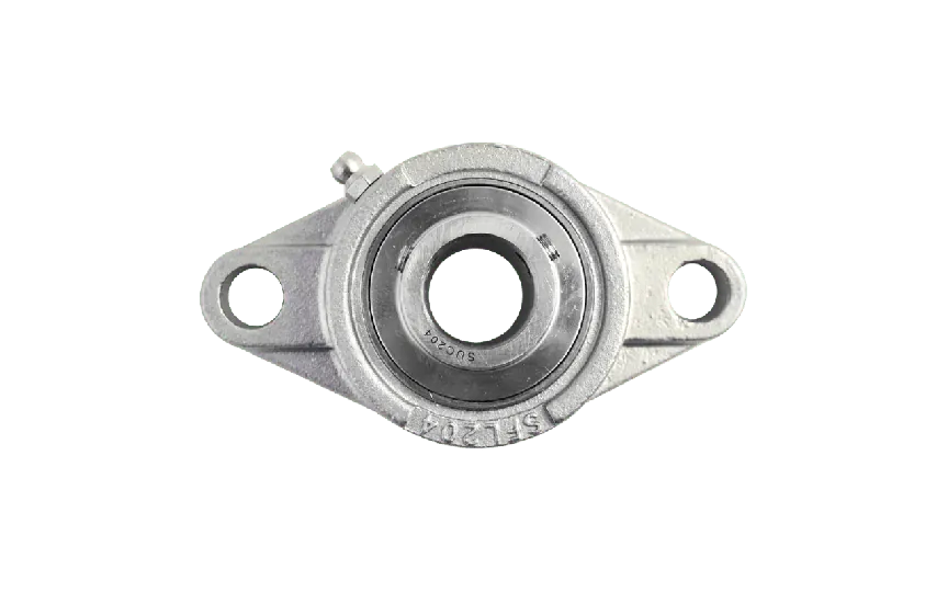 Flanged bearing SUCFL204S, Ø20, 2-holes, stainless steel