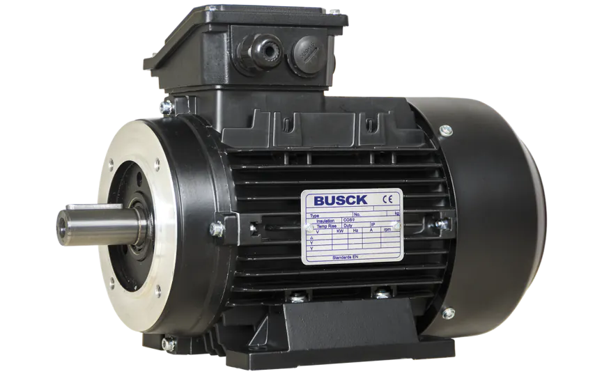 Busck AC motor T2A71B-2B34, 0,55kW, 2860RPM, B34, 230/400, 50 Hz, Aluminium
