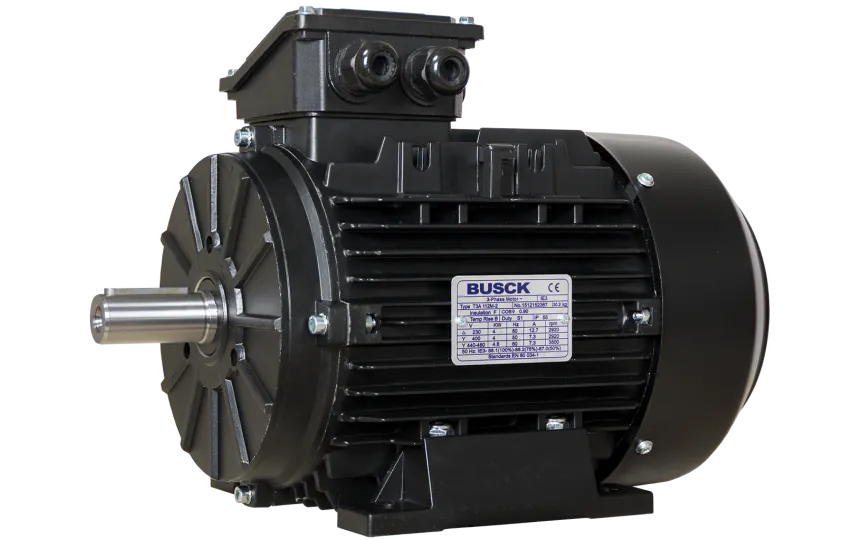Busck Wechselstrommotor  T3A112M-4B3, 4kW, 1450RPM, B3, 400/690, 50 Hz, Aluminium