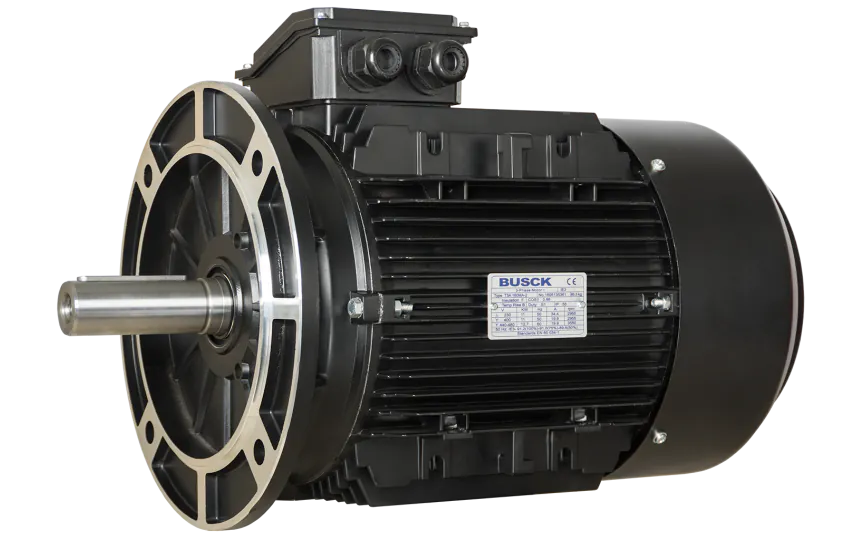 Busck AC motor T3A160MB-8B5, 5,5kW, 715RPM, B5, 400/690, 50 Hz, Aluminium