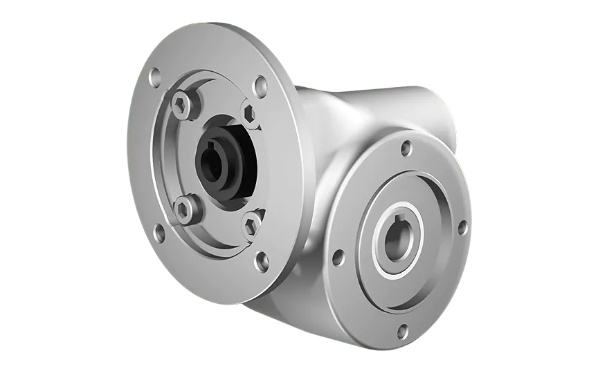 Clean-Geartech N30, worm gear Ø14, 80:1, input 63B14, stainless steel
