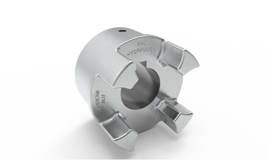 SPIDEX claw coupling hub A 28/38, aluminium