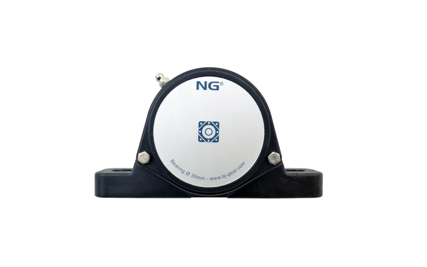 NG waterproof pillow block bearing SF2 Ø35, 2-bolt, closed cover