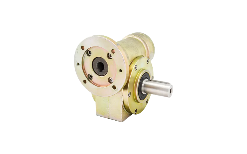BJ-Gear, Worm Gear, Cast Iron, Yellow Chromated, Configurable