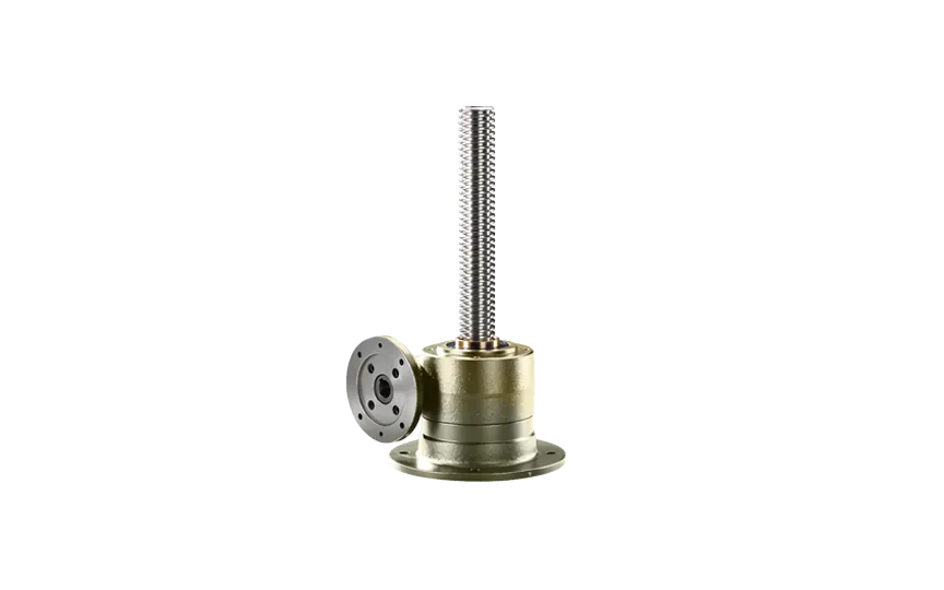 BJ-Gear, Spindelhubgetriebe, Grauguss, Gelb Chromatiert, Konfigurierbar