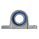 Mini Stehlager MKP Ø30, Gewindestift, Edelstahl