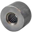 CONTI MZP Tr 20x4 cylindrical trapezoidal nut, right thread, steel