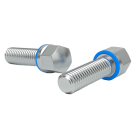 Hygienisch Schraube HB M12 L60 Ø22, Edelstahl