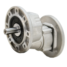 Hydromec 211A, 1 stage coaxial gear, 3,38:1, input 56B14, output 71B14, aluminium