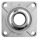 Flange bearing Ø55 SFL, 2-bolt, stainless steel