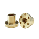 CONTI FTN Tr 30x6 trapezoidal nut with flange, right thread, bronze