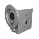 Clean-Geartech N50, worm gear Ø25, 68:1, input 63B14, stainless steel