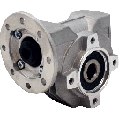 Hydro-Mec 030, snekkegear Ø14 SS hulaksel, 100:1, indgang 56B14, aluminium