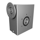 Clean-Geartech VFI I11, worm gear Ø42, 7:1, input 90B14, B3, OF320, stainless steel