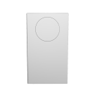 Clean-Geartech VFI I50, worm gear Ø25, 100:1, input 71B14, B3, OF320, stainless steel