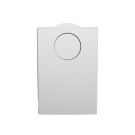 Clean-Geartech VFI I63, worm gear Ø25, 7:1, input 90B14, B3, OF320, stainless steel