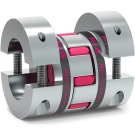 R+W EKH 20 C 16 15 elastomer coupling, aluminium and TPU