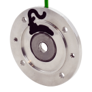 BEGE flange encoder MIG Nova+ MN-200-24-0004-9, 4 pulses, 5m cable, aluminium