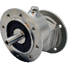 Clean-Geartech 211N, 1 stage coaxial gear, 6,22:1, input 63B14, output 71B14, stainless steel