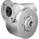 Clean-Geartech N63, Schneckengetriebe Ø25, 10:1, Eingang 71B14, Edelstahl