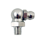 NG grease nipple M6x1, 90 degrees, stainless steel