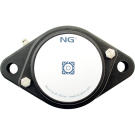 NG waterproof flange bearing F2 Ø35, 2-bolt, closed cover