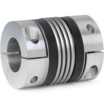 R+W BK2 30 69 bellow coupling, stainless steel and steel