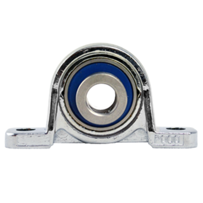 Mini pillow block bearing MUP Ø10, eccentric collar, stainless steel